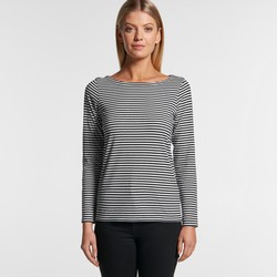 4061 - Women's Bowery Stripe L/S
