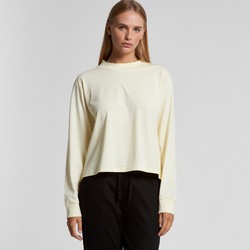 4070 - Women's Mock Long Sleeve Tee