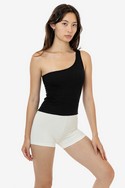 43089 - Baby Rib One Shoulder Top