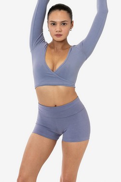 8319GD - Garment Dye Yoga Shorts
