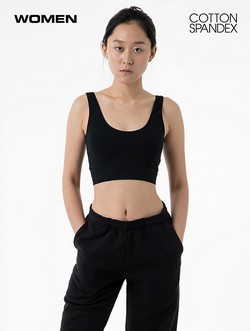 8383 - Ctn Spndx TankCrop Top