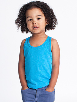 BB108W - Imported Kids Poly-Cotton Tank
