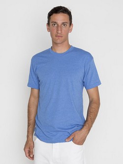 FF01 - S/S Cotton-Poly Crew 3.8 Oz