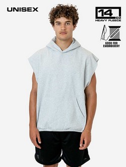 HF-08 - Sleeveless Hood Pullover 14oz