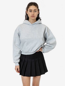 HF-19 - Heavy Fleece Cropped Hoodie