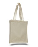 Q125200  - Canvas Book Bag Gusset
