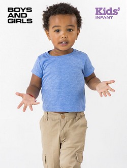 TR0005 - Infant Tri Blend S/S Tee