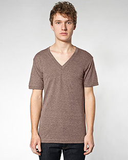 TR461W - Imported Tri-Blend Short Sleeve V-Neck