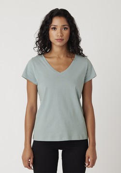 W1247 - Women's V-Neck T-shirt 
