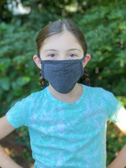 USA-Made 3-Ply YOUTH Cotton Face Mask