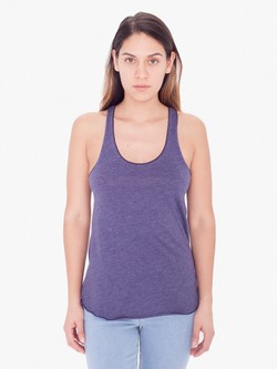 BB308W - Imported Women's Poly-Cotton Racerback Tank