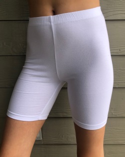 CA8307 Cotton Spandex Biker Shorts