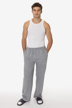 TRF05 - 12oz gabardine triblend fleece open bottom pant